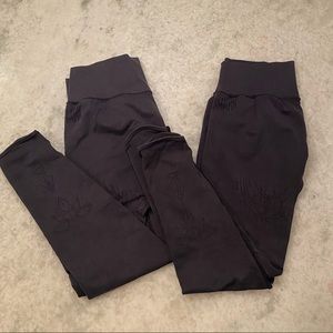 Gymshark Studio Leggings BUNDLE x2 (used)